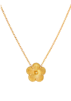 Golden Fleur Jewellery Set – 18K PVD Gold Plated Stainless Steel