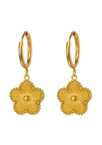 Golden Fleur Jewellery Set – 18K PVD Gold Plated Stainless Steel