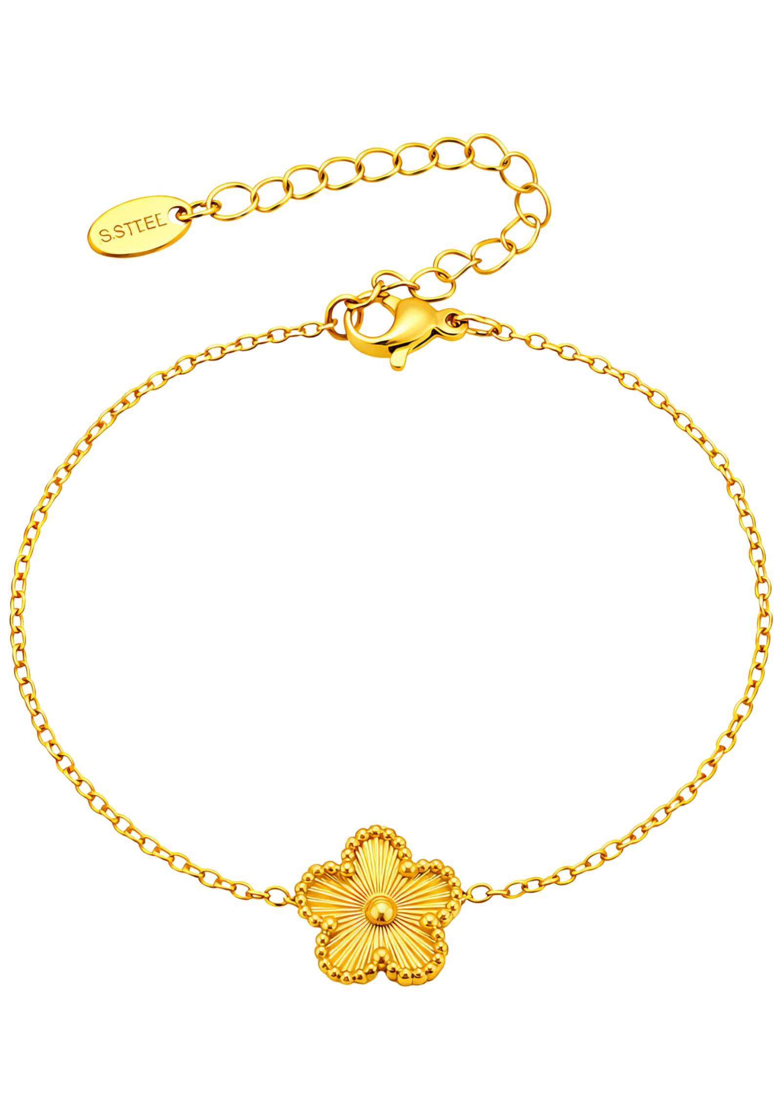 Golden Fleur Jewellery Set – 18K PVD Gold Plated Stainless Steel