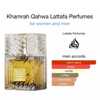 Khamrah Qahwa Eau de Parfum 100ml – Lattafa