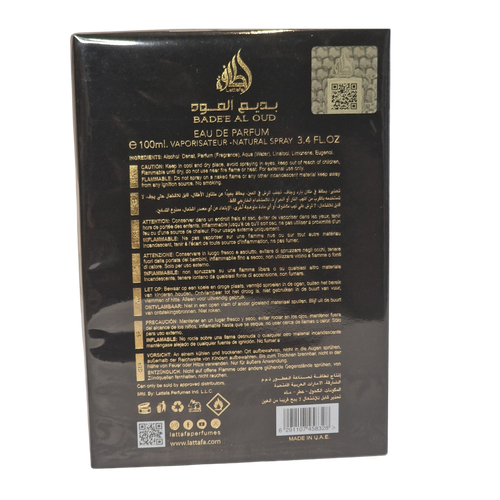 Lattafa Badee Al Oud Oud for Glory Eau de Parfum 100ml